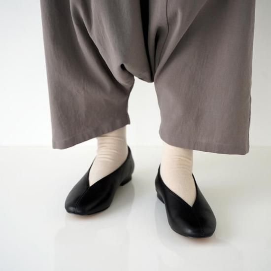 REMME レメ レザー フラット パンプス ZH6410 靴通販 maqoo shoes&co.