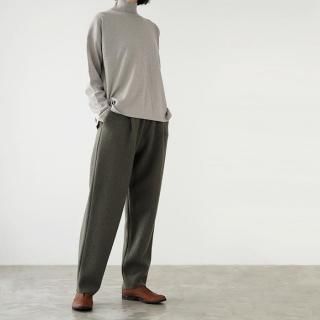 evam eva २ press wool pants ץ쥹ѥ E253K094 ǥ ѥ