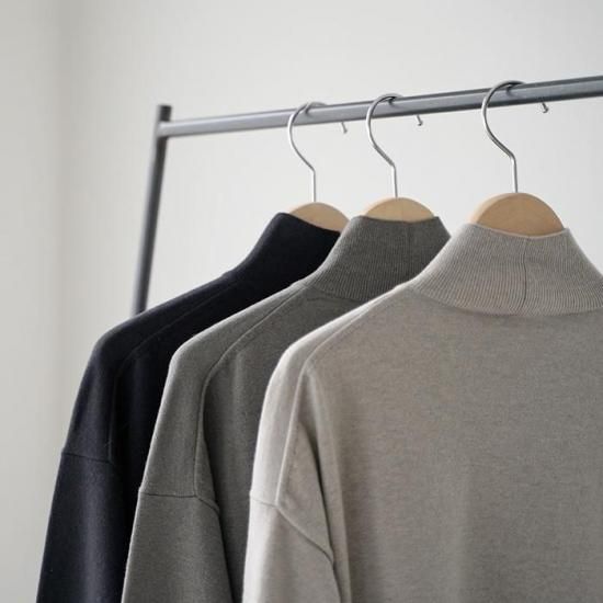 evam eva アルパカウールニットプルオーバー えみおわす ヨーガン