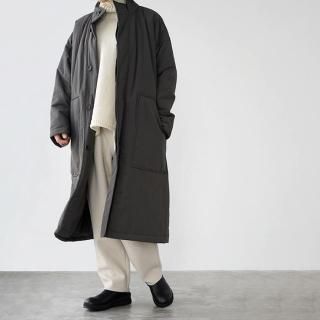 āta (アタ) coat 1. 中綿コート チャコールグレー 52110244 CLASKA クラスカ コート レディース