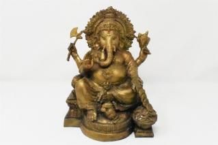 ガネーシャ神・シヴァ神・パールヴァティー神像【真鍮製】/仏像 ガネーシャ神・シヴァ神・パールヴァティー神像【真鍮製】/仏像