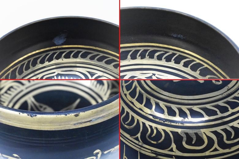 銅製 シンギングボウル 約13cm 品番：1036910369｜浄化グッズ