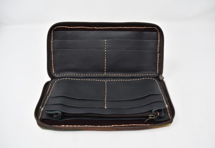 牛革カラフルパッチワーク長財布【ツヤカラフル39】/ウォレット 牛革カラフルパッチワーク長財布【ツヤカラフル39】/ウォレット