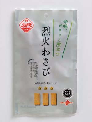 植垣米菓　３０ｇ列火わさび１２袋入（１袋あたり１2４円）