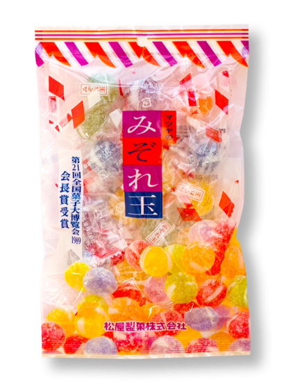 松屋製菓 160gみぞれ玉 10袋×5（1袋あたり130円） - おかしの卸