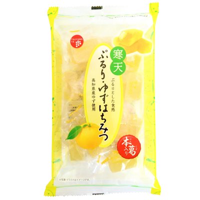 津山屋製菓 ぷるり・ゆずはちみつ 185g ×12袋（１当たり261円）