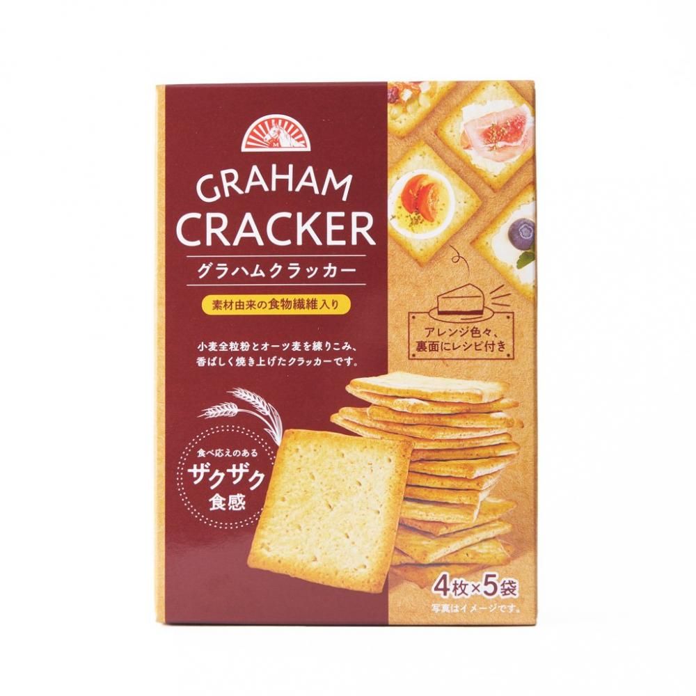 前田クラッカー グラハムクラッカー(4枚×5袋)10袋x2(1袋あたり219円)