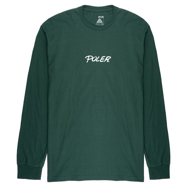 <img class='new_mark_img1' src='https://img.shop-pro.jp/img/new/icons5.gif' style='border:none;display:inline;margin:0px;padding:0px;width:auto;' />SPIRAL LS TEE - FOREST GREEN