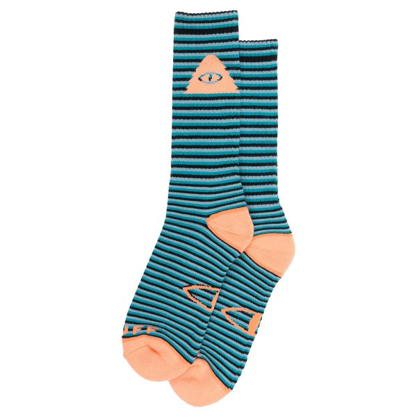 <img class='new_mark_img1' src='https://img.shop-pro.jp/img/new/icons5.gif' style='border:none;display:inline;margin:0px;padding:0px;width:auto;' />ICON STRIPE SOCK - GREEN