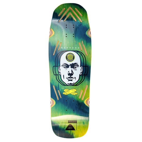 <img class='new_mark_img1' src='https://img.shop-pro.jp/img/new/icons58.gif' style='border:none;display:inline;margin:0px;padding:0px;width:auto;' />POLER×MADNESS  BLUNT NOSE BOARD 10 - GREEN