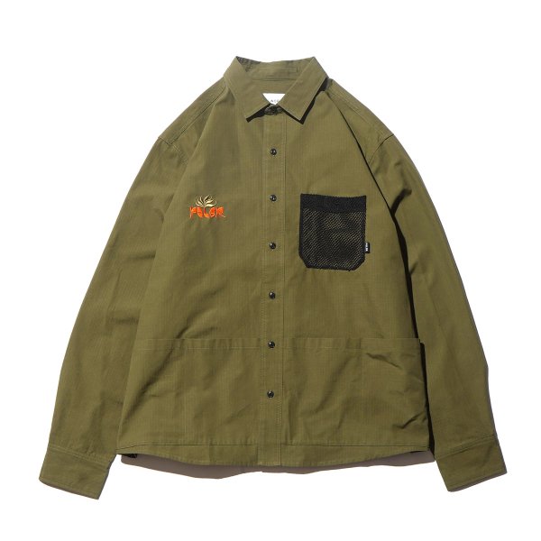 <img class='new_mark_img1' src='https://img.shop-pro.jp/img/new/icons5.gif' style='border:none;display:inline;margin:0px;padding:0px;width:auto;' />CT RIP MULTI POCKET  L/S RELAX FIT SHIRT JKT - OLIVE