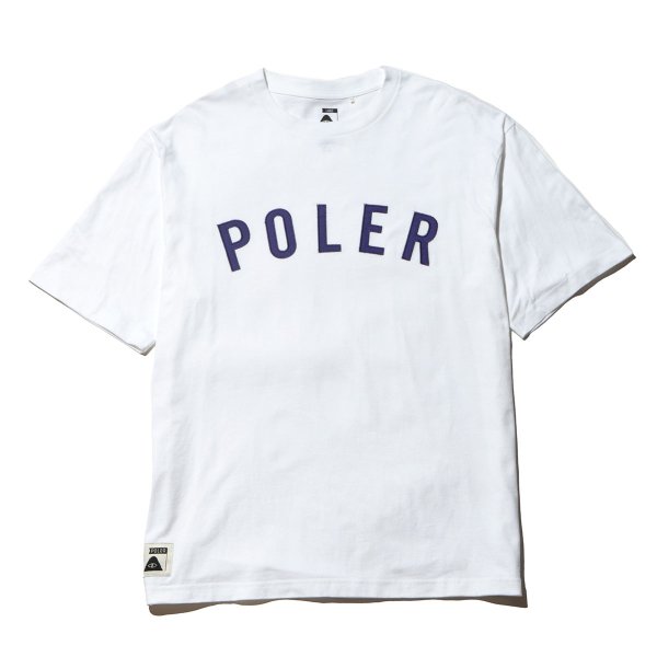 <img class='new_mark_img1' src='https://img.shop-pro.jp/img/new/icons5.gif' style='border:none;display:inline;margin:0px;padding:0px;width:auto;' />STATE applique RELAX FIT TEE - WHITE
