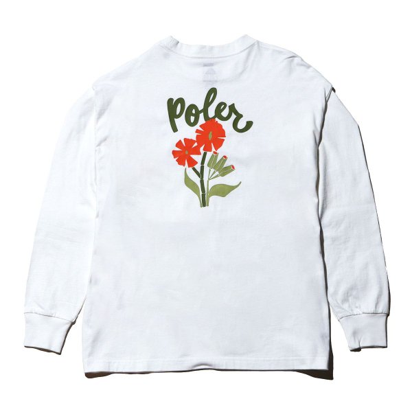 <img class='new_mark_img1' src='https://img.shop-pro.jp/img/new/icons5.gif' style='border:none;display:inline;margin:0px;padding:0px;width:auto;' />POPPY RELAX FIT L/S TEE - WHITE