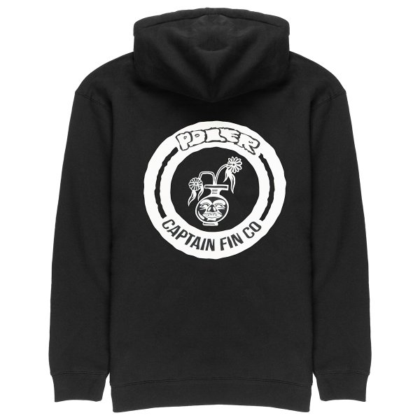 <img class='new_mark_img1' src='https://img.shop-pro.jp/img/new/icons5.gif' style='border:none;display:inline;margin:0px;padding:0px;width:auto;' />CF X POLER FLOWER TIME HOODY - BLACK
