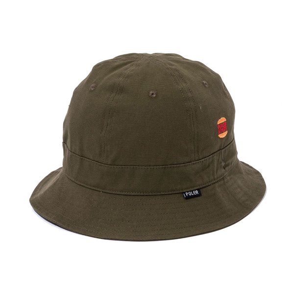 <img class='new_mark_img1' src='https://img.shop-pro.jp/img/new/icons5.gif' style='border:none;display:inline;margin:0px;padding:0px;width:auto;' />DUCK CANVAS BELL HAT - OLIVE