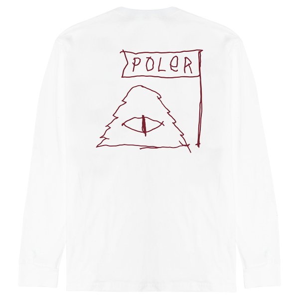 <img class='new_mark_img1' src='https://img.shop-pro.jp/img/new/icons5.gif' style='border:none;display:inline;margin:0px;padding:0px;width:auto;' />SCRIBBLE LONG SLEEVE - WHITE