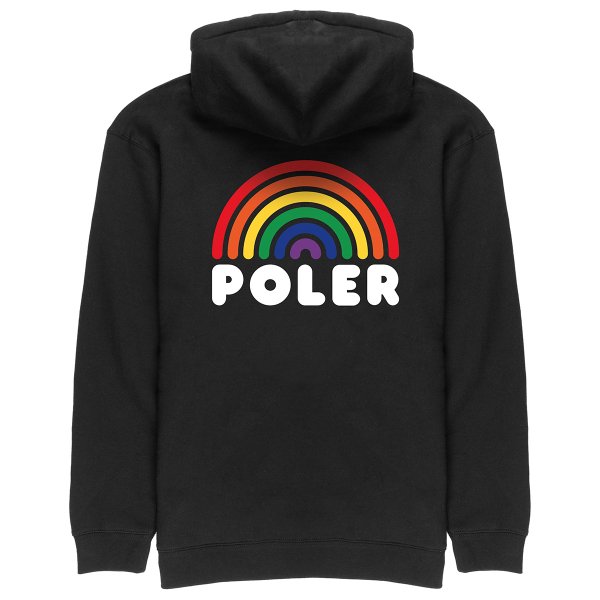 <img class='new_mark_img1' src='https://img.shop-pro.jp/img/new/icons5.gif' style='border:none;display:inline;margin:0px;padding:0px;width:auto;' />RAINBOW HOODIE - BLACK