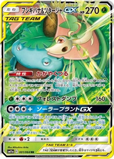ポケモンカードゲーム】フシギバナ&ツタージャGX【RR】 | 秋葉原 