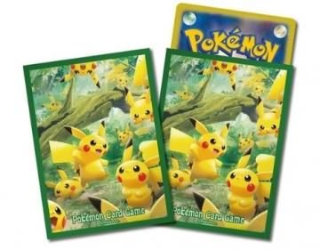 デッキシールド 『ピカチュウの森』 64枚入り