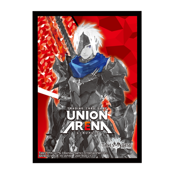 UNION ARENA　 オフィシャルカードスリーブ　 Tales of ARISE　60枚