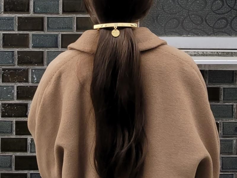 drop moon barrette