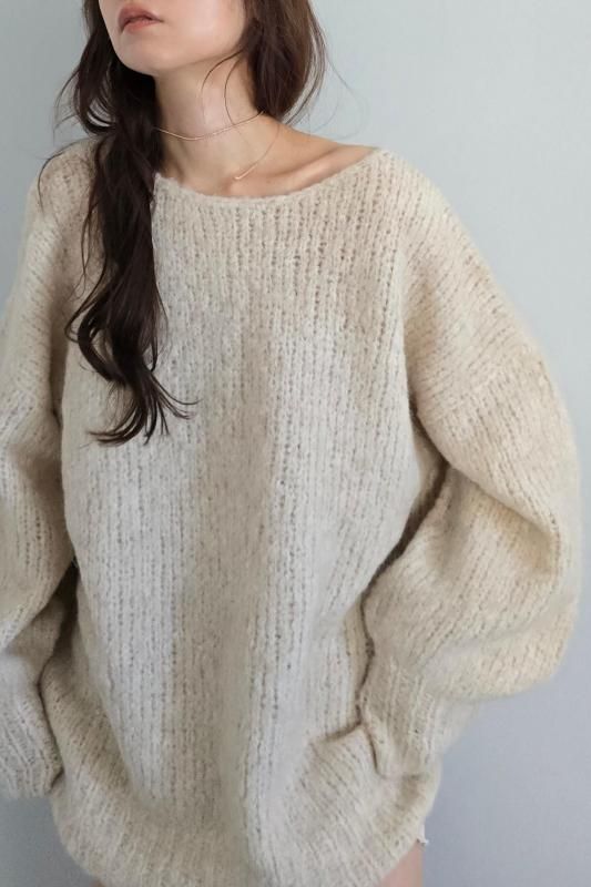lui jewelry knit08 white ホワイト lui jewelry シャツ ホワイト lui jewelry ブラウス01 ホワイト