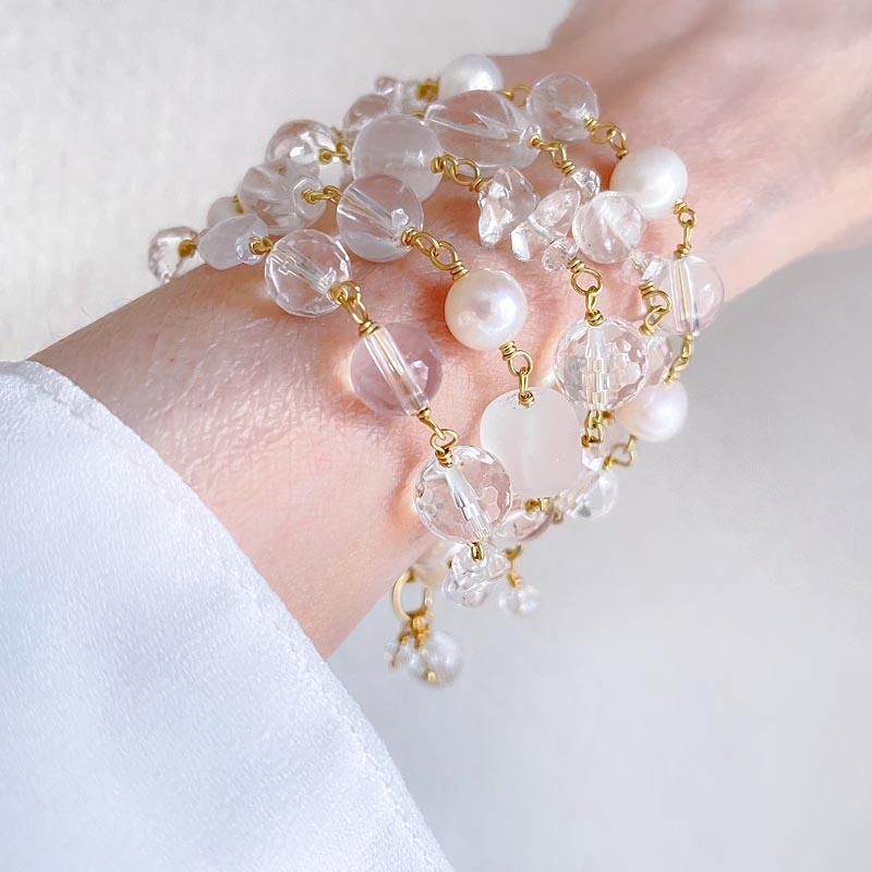 <img class='new_mark_img1' src='https://img.shop-pro.jp/img/new/icons23.gif' style='border:none;display:inline;margin:0px;padding:0px;width:auto;' />徽 ŷ ֥쥹å 5Ϣ ֥쥹 ͥå쥹 3WAY ŷ ꥹ ӡ ͥå쥹  ꥢ  ֤ 