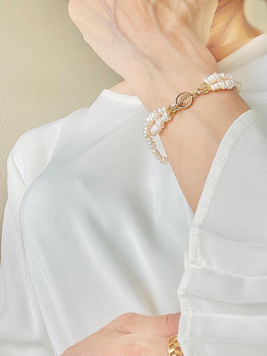 <img class='new_mark_img1' src='https://img.shop-pro.jp/img/new/icons23.gif' style='border:none;display:inline;margin:0px;padding:0px;width:auto;' />2Ϣ øѡ ֥쥹å Хå ѡ ֥쥹å  ۥ磻 γ ѡ 14KGF