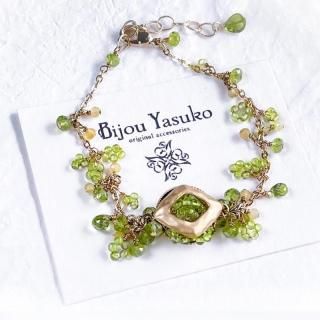 ペリドットピアス・イヤリング、ゴールドアクセサリー ペリドットピアス・イヤリング、ゴールドアクセサリー
