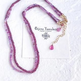 <img class='new_mark_img1' src='https://img.shop-pro.jp/img/new/icons13.gif' style='border:none;display:inline;margin:0px;padding:0px;width:auto;' />14kgf ԥ ե ͥå쥹 2Ϣ ͥå ӡ  ԥ ŷ ͥå쥹    ֥쥹å