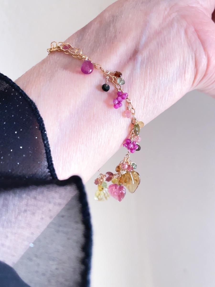 <img class='new_mark_img1' src='https://img.shop-pro.jp/img/new/icons13.gif' style='border:none;display:inline;margin:0px;padding:0px;width:auto;' />14KGF ԥ ȥޥ ӡ ŷ ֥쥹å ԥ ŷ ֥쥹   ɤ ԥ󥯥ȥޥ ֥쥹å 10  ֤ ˫꡼ 