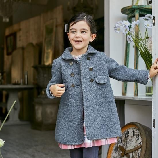 Amaia Kids - Razorbil coat - Grey ޥå - 륳
