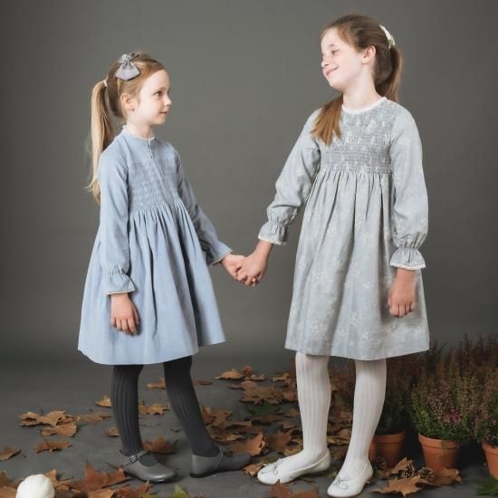 Amaia Kids - Ribbed tights - Dark Grey アマイアキッズ