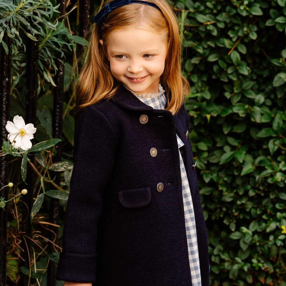 Amaia Kids - Razorbil coat - Navy ޥå - 륳