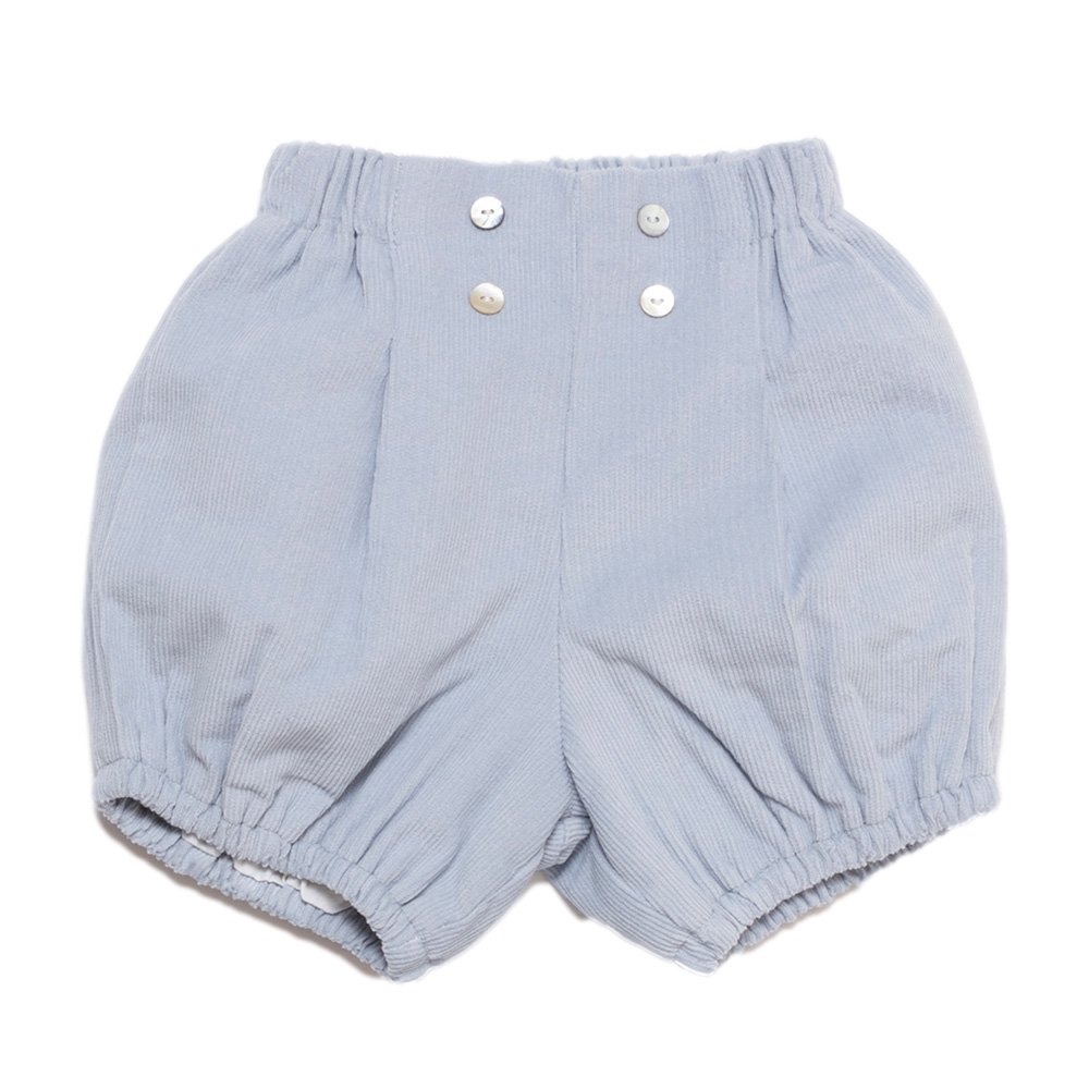 Amaia Kids - Magpie bloomer - Dusty blue アマイアキッズ - コーデュロイブルマ