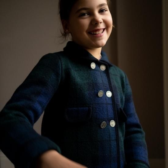Amaia Kids - Razorbil coat - Tartan ޥå - 륳