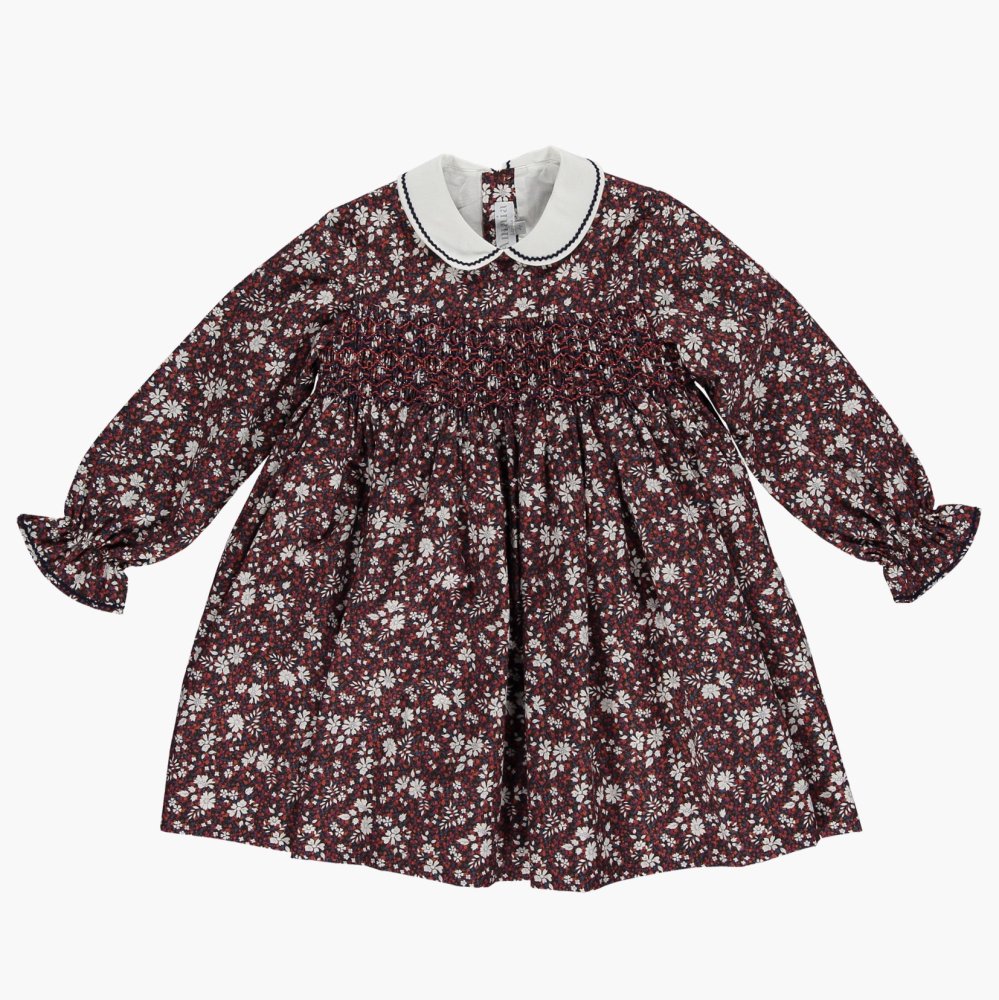 <img class='new_mark_img1' src='https://img.shop-pro.jp/img/new/icons14.gif' style='border:none;display:inline;margin:0px;padding:0px;width:auto;' />Amaia Kids - Joan dress - Liberty picadilly アマイアキッズ - リバティプリントワンピース