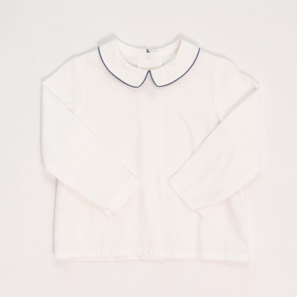 アマイアキッズ3y Amaia Kids - Gaya top - Blue check アマイアキッズ - チェック