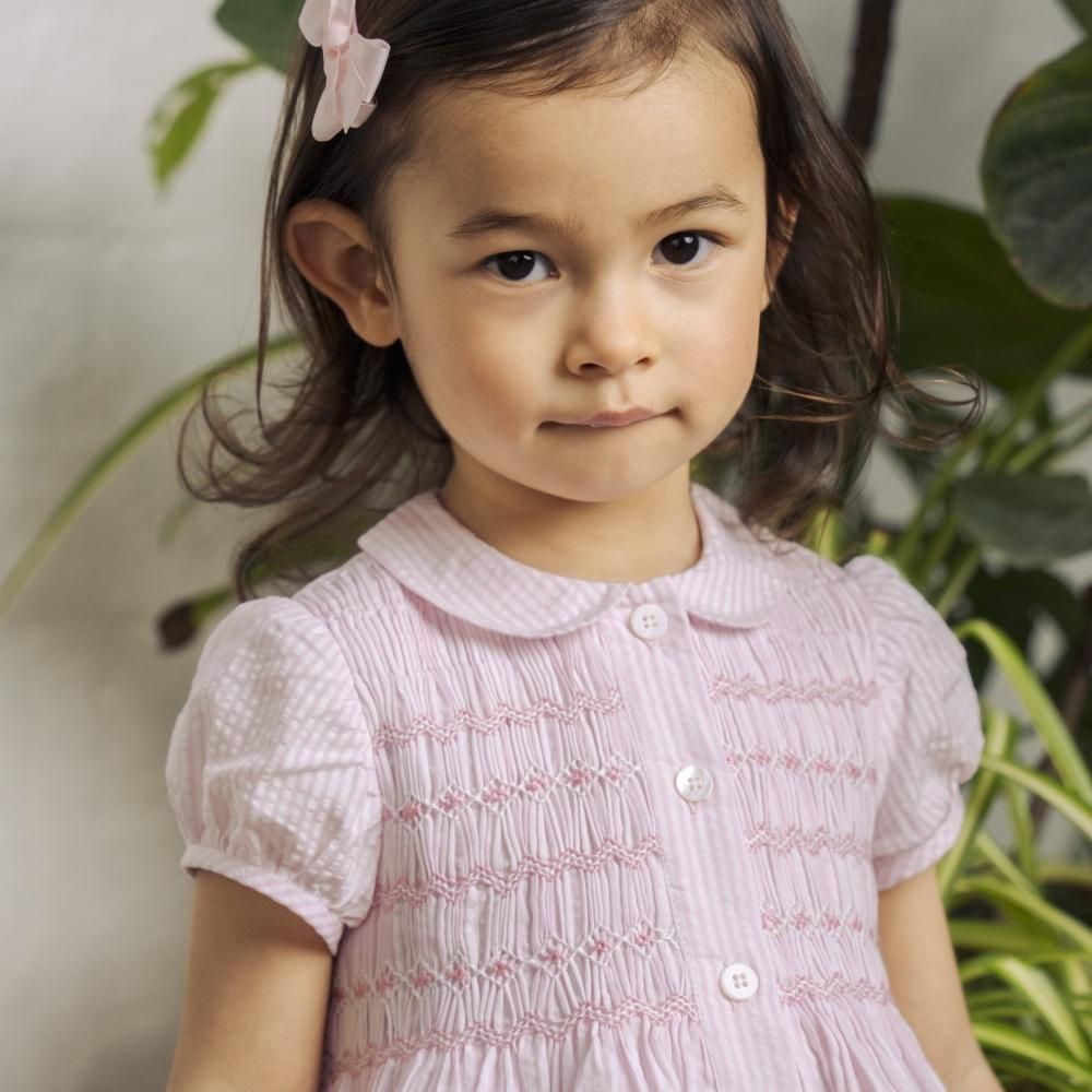 Amaia Kids - Jujube new dress - Baby pink stripe Amaia Kids - Jujube new dress - Baby pink stripe