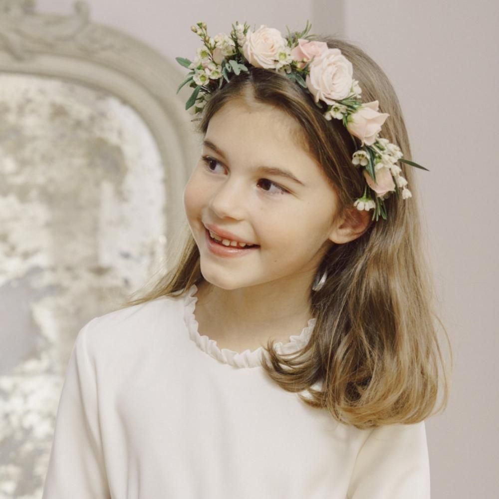 Amaia Kids - Eugenie dress - Liberty Red/Green Amaia Kids - Eugenie dress - Liberty Red/Green