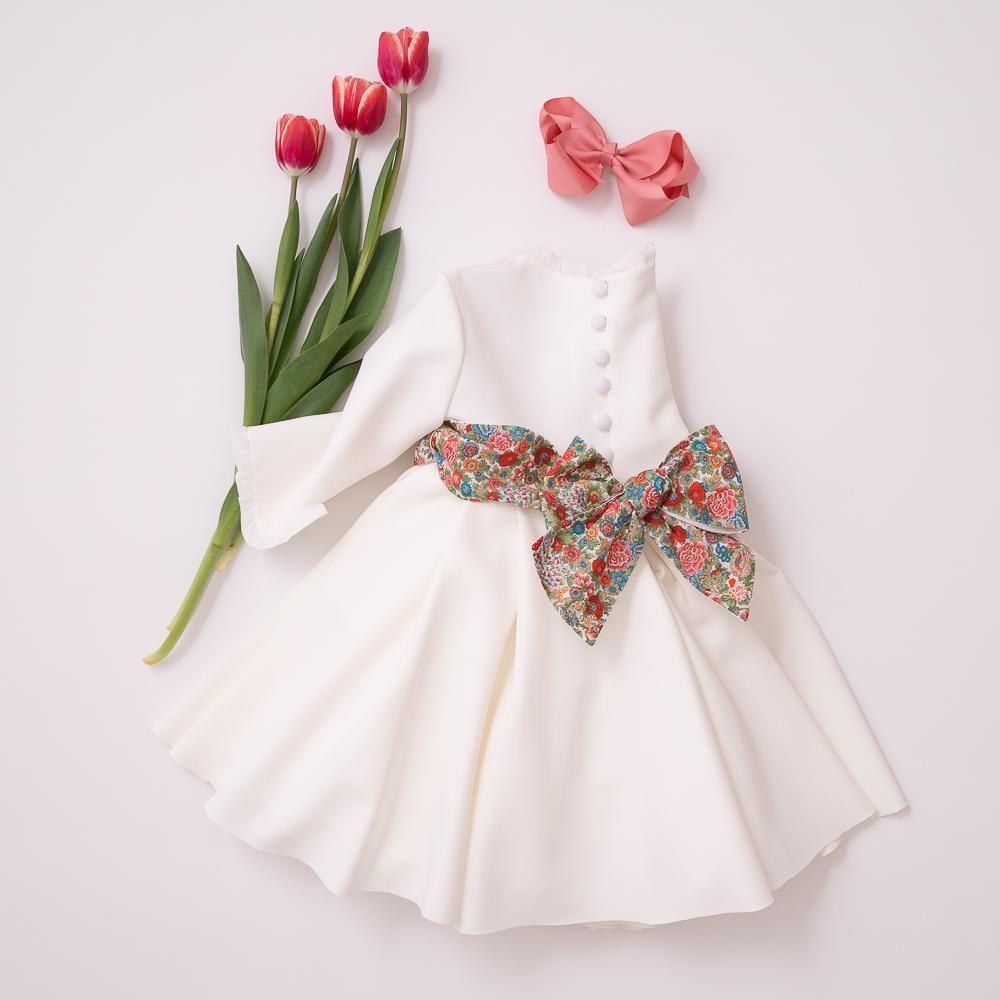 Amaia Kids - Eugenie dress - Liberty Red/Green ޥå - Хƥץȥå奻ˡɥ쥹
