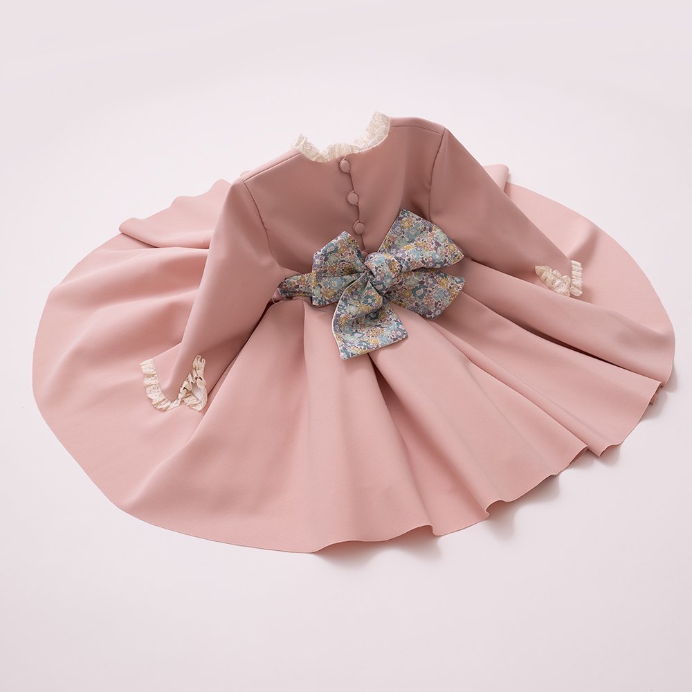 Amaia Kids - Melanie dress - Liberty Aqua/Pink