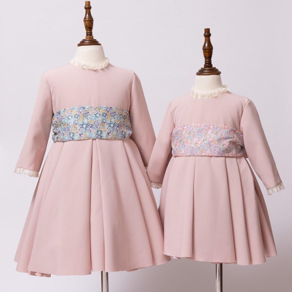 <img class='new_mark_img1' src='https://img.shop-pro.jp/img/new/icons14.gif' style='border:none;display:inline;margin:0px;padding:0px;width:auto;' />Amaia Kids - Melanie dress - Liberty sash ޥå - Хƥץȥå奻ˡɥ쥹