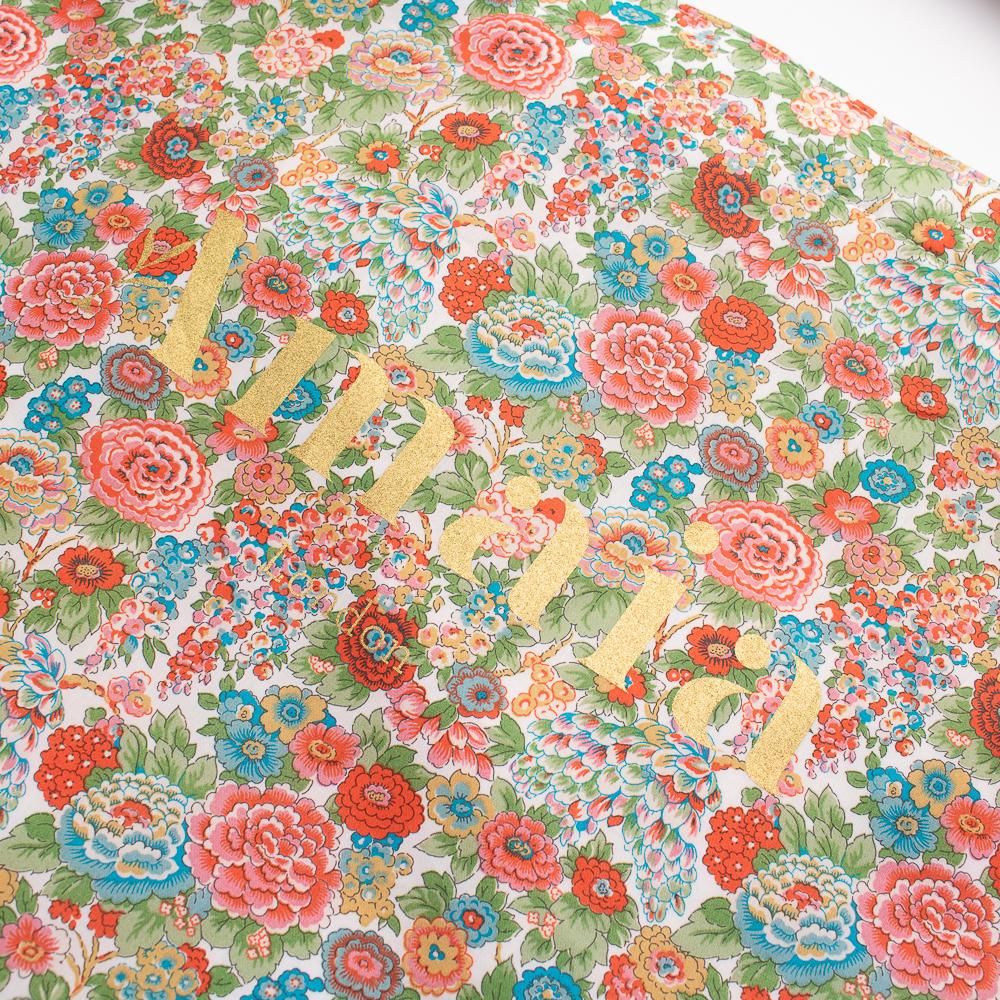 Amaia Kids - Liberty Red/Green bag アマイアキッズ - リバティ Amaia Kids - Liberty Red/Green bag アマイアキッズ - リバティ