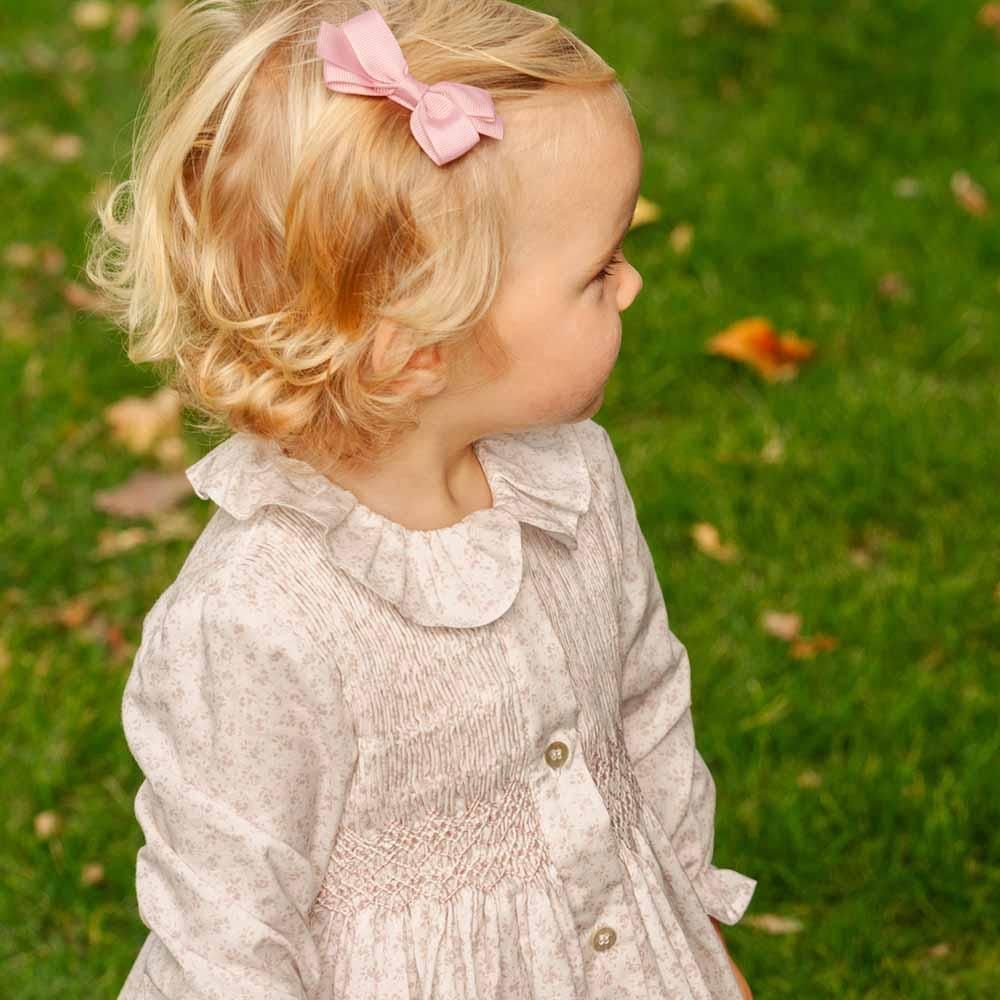 Amaia Kids - Jane set - Pink mini flower -アマイアキッズ