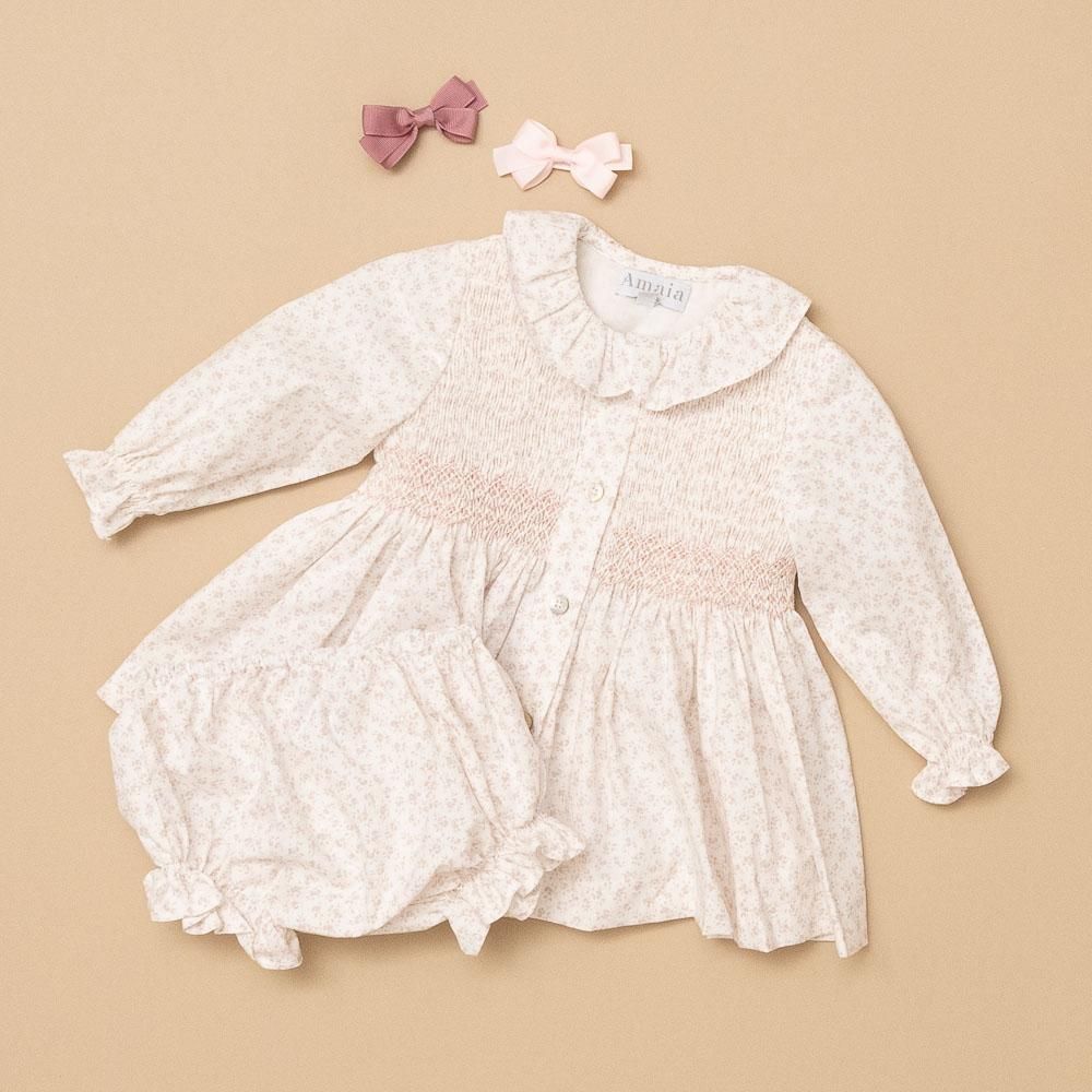 Amaia Kids - Jane set - Pink mini flower -ޥå - å󥰻ɽ٥ӡåȥå