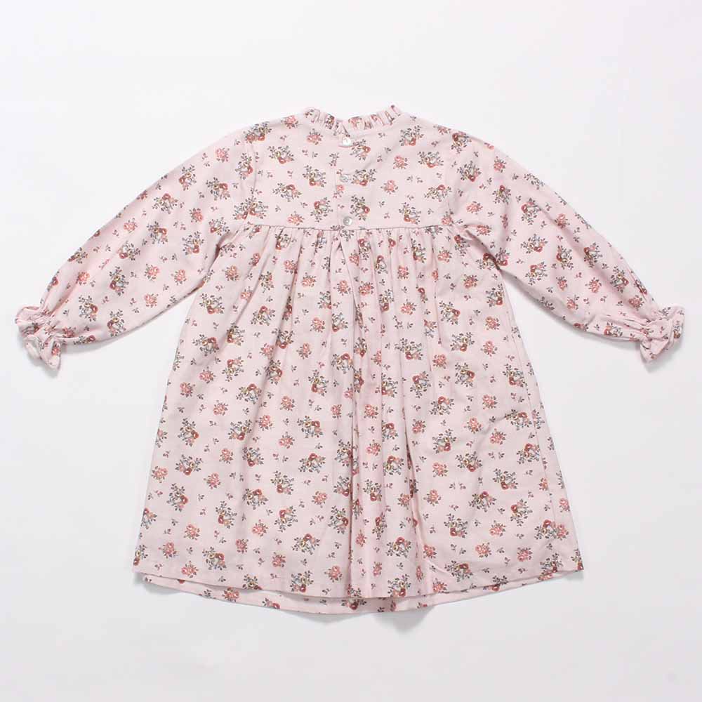 Amaia Kids - Villa dress - Pink floral アマイアキッズ - 花柄 