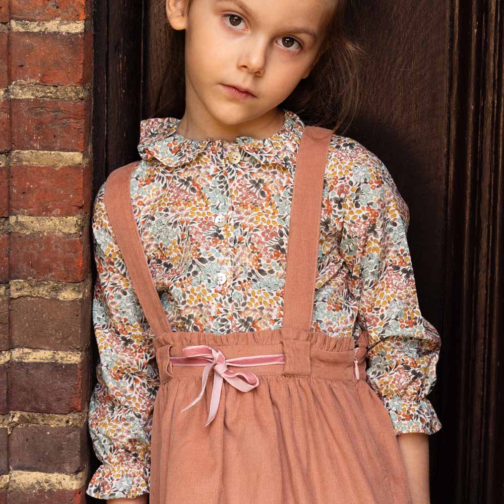 Amaia Kids - Amelia blouse - Multico floral アマイアキッズ - 花柄