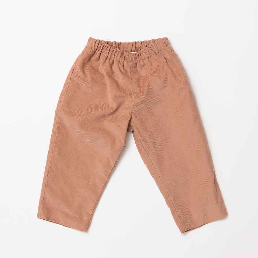 <img class='new_mark_img1' src='https://img.shop-pro.jp/img/new/icons14.gif' style='border:none;display:inline;margin:0px;padding:0px;width:auto;' />Amaia Kids - Tito pants - Copper pink アマイアキッズ - コーデュロイパンツ
