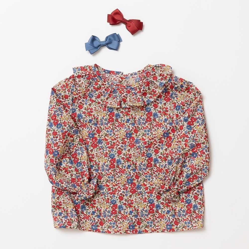 新品未使用タグ付き】Amaia Kids ブラウスブルマ上下セット 1y-